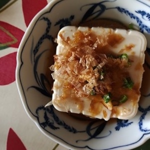 柚子風味ꕤ鰹節たっぷり湯豆腐